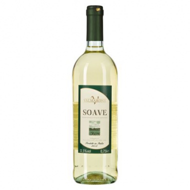 Valmarone Pinot Grigio Weißwein trocken - DOC - 6 x 0,75 l Fl
