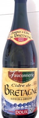Cidre de Bretagne Doux La Fauconnerie Apfelwein Frankreich 6 x 0,75l