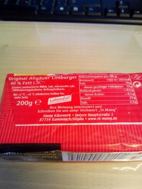 St. Mang Original Limburger 40 % Fett 200 gr