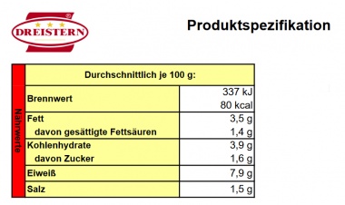 Dreistern Gourmet-Rinderrouladen in pikanterr Sauce - 500gr-Ringpull-Dose