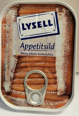 Appetitsild: Wrzig pikante Anchovisfilets 90gr Dose