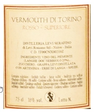 VERMOUTH TORINO ROSSO 17 Vol. % - 3 x 0,7l