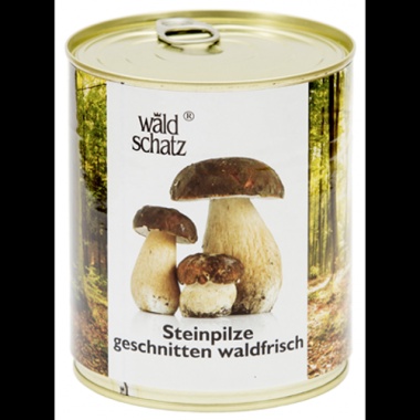 WALDSCHATZ STEINPILZE GESCHNITTEN WALDFRISCH 850ml