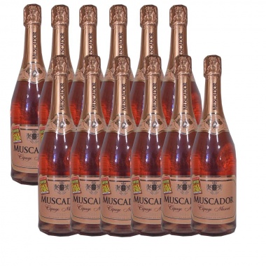 12x0,75 Fl.Sekt, Muscador Cpage Muscat, Doux, Ros