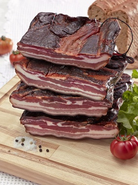Adler Schwarzwlder Speck Schmalseite (Bauch) ca. 400g