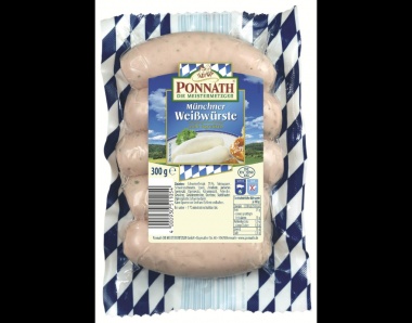 Ponnath Mnchner Weiwrste - 300 g Packung