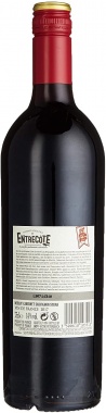 Les Grand Chais Entrecte Merlot Cabernet Rotwein trocken 6 x 0,75 l Fl
