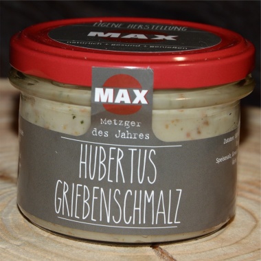 Max-Metzger Hubertus Griebenschmalz (180g Glas)