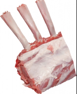 Frisches Karosa-Kalbskarree, French Rack, geteilt, vak.-verpackt, gekhlt ca 2,1kg