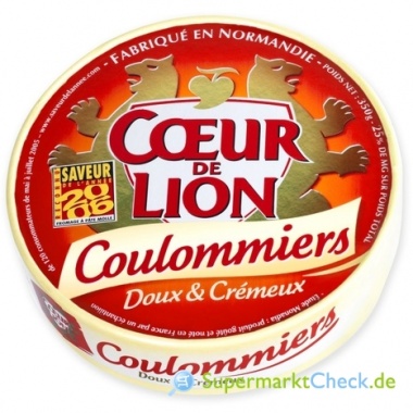 Coulommiers Doux & Crmeux - Coeur de Lion - 350 g