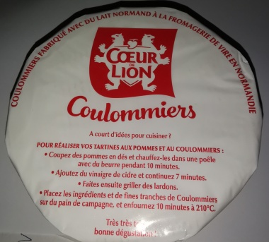 Coulommiers Doux & Crmeux - Coeur de Lion - 350 g