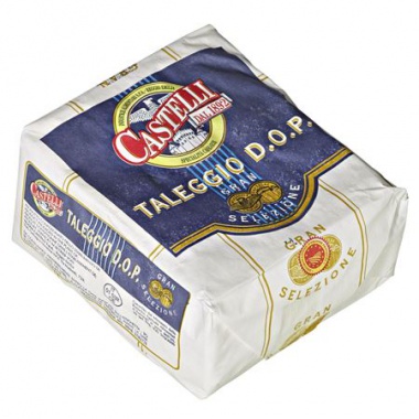 Castelli Taleggio norditalienischer Weichkse, 48 % Fett, 1/4 Laib ca. 600 g