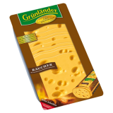 Grünländer Räucher halbfester Schnittkäse, 48 % Fett i. Tr. 500 g Packung