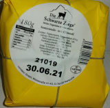 Schwarze Ziege Hartkäse Olivenöl 55 % Fett - 1 x 180 g Stück