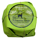 Schwarze Ziege Hartkäse Kräuter 55 % Fett - 1 x 180 g Stück