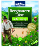 Bergader Bergbauern Käse Scheiben mild & nussig - 2x150 g Packung