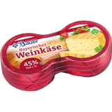 Weinkäse - Knirps 45 % Fett 4 Stück à 62,5 g - 2 x 125 g Packung