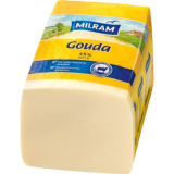 Milram Gouda Schnittkäse, 45 % Fett ca.2,8-3 kg Stücke