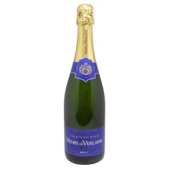 Champagner Henri de Verlaine Blanc 3 x 0,75 l Flaschen