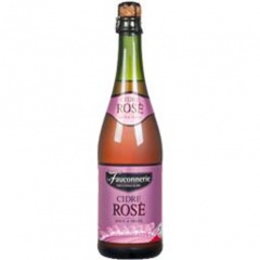 Cidre de Bretagne Rosé Doux La Fauconnerie Apfelwein Frankreich 6 x 0,75l