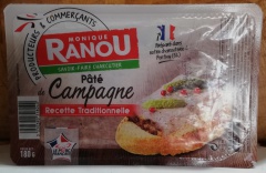 Original französische Pastete - de CAMPAGNE traditionelle- 2 x188gr