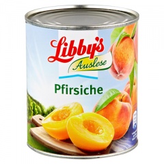 Libby's Pfirsiche gezuckert, halbe Frucht 825 g Dose