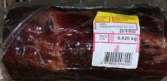 Coppa Morbida Spellata , halbe Stücke, vakuumverpackt, ca. 0,8 kg Stück,