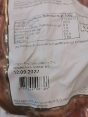Adler Schwarzwald Burehäxle 750-850gr