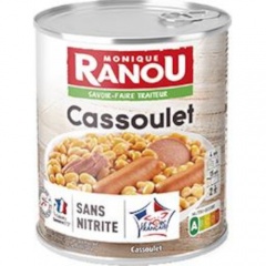 Monique Ranou - Cassoulet pur porc 840 g Dose