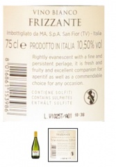 GALLERIA Bianco Vino Frizzante 6x0,75L Flaschen