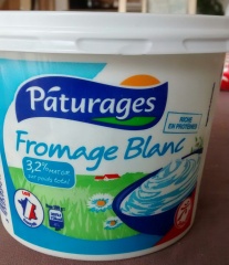 Fromage blanc pâturages - paturages -  3,2 % Fettgehalt (Weidequark) 1 kg