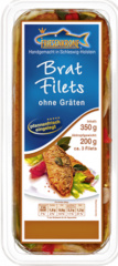 Gebratene, grtenfreie Heringsfilets in mild-wrzigem Aufguss 350g