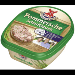 Pommersche feine Gutsleberwurst mit Schnittlauch, geruchert - 2x125 g Becher