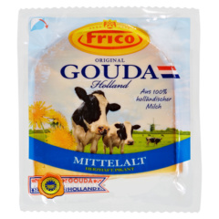Frico Gouda Mittelalt - am Stck- 48 % Fett 325 g Packung