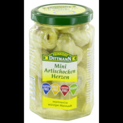 Feinkost Dittmann Mini Artischockenherzen - 275 g Tiegel