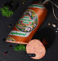 Metzger Jagdwurst herzhaft gewürzt am Stück - 470g