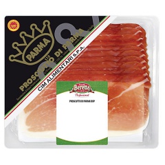 Beretta Prosciutto di Parma geschnitten luftgetrockneter Parmasc